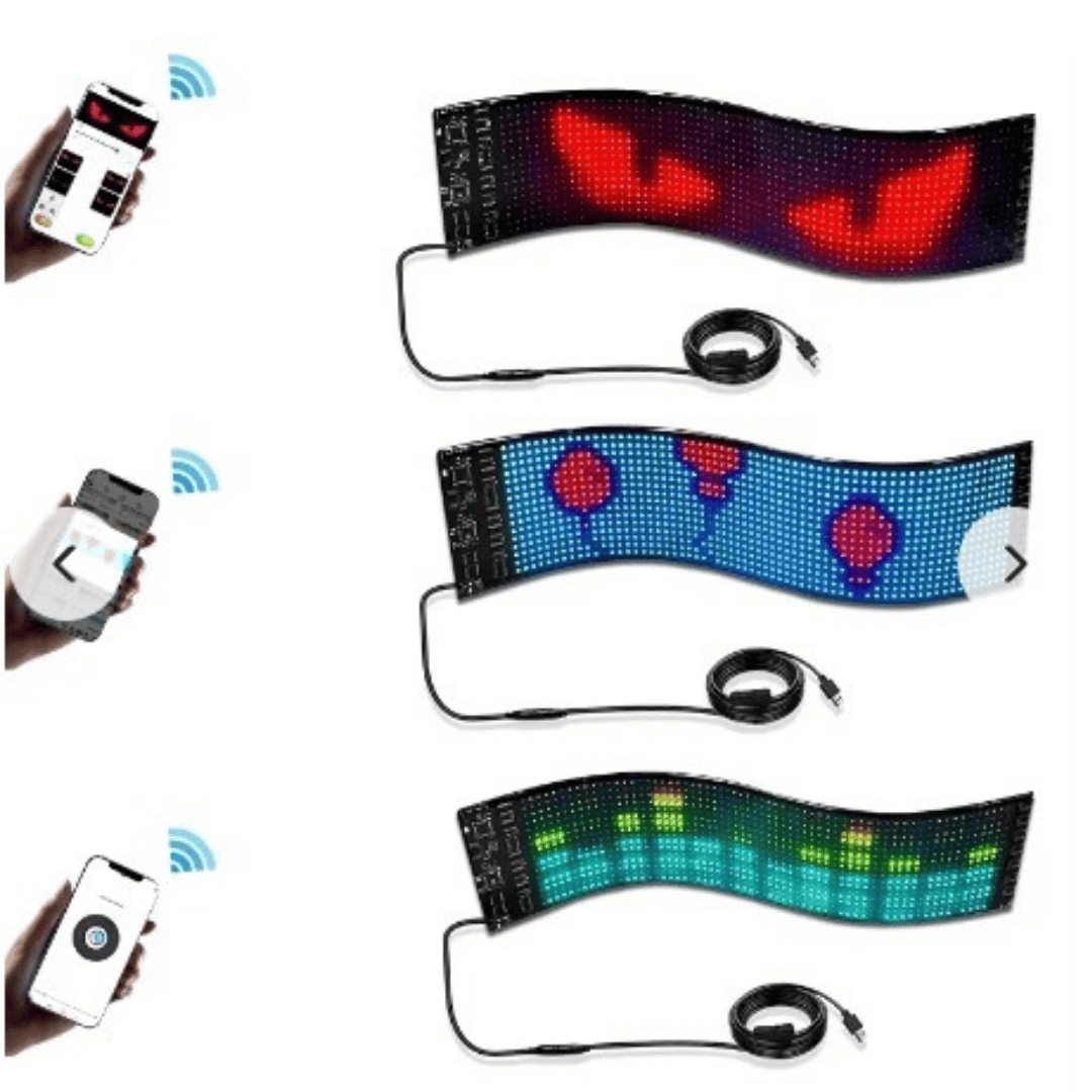 GlowMotion LED - PANTALLA FLEXIBLE LED PARA AUTO