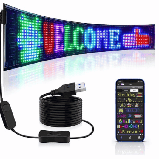 GlowMotion LED - PANTALLA FLEXIBLE LED PARA AUTO