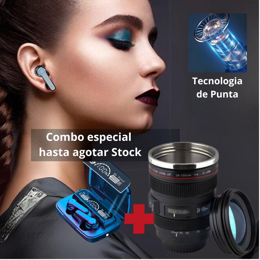 LensMug Pro - VASO LENTE CAMARA Mas Auricular M19 5.1