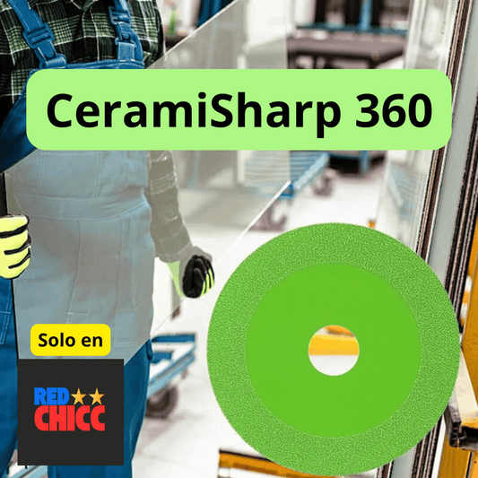 CeramiSharp 360 - DISCO CORTADOR DE VIDRIO Y CERAMICA