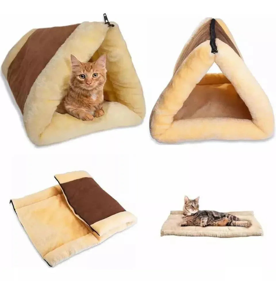 ALFOMBRA Y CAMA TUBULAR PARA GATOS - REDCHICC