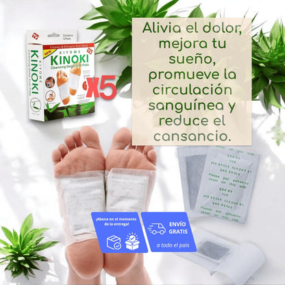 PROMO 5 PACKS PARCHE KINOKI (50 UNDS) Tiempo limitado - Mi tienda