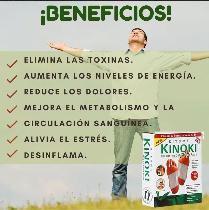 PROMO 5 PACKS PARCHE KINOKI (50 UNDS) Tiempo limitado - Mi tienda