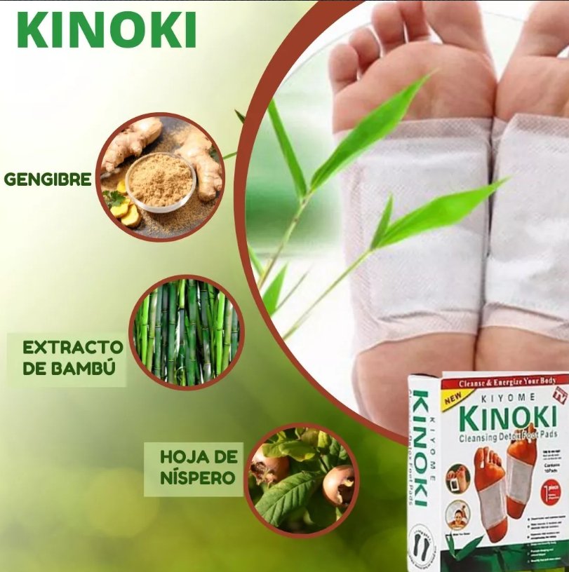 PROMO 5 PACKS PARCHE KINOKI (50 UNDS) Tiempo limitado - Mi tienda